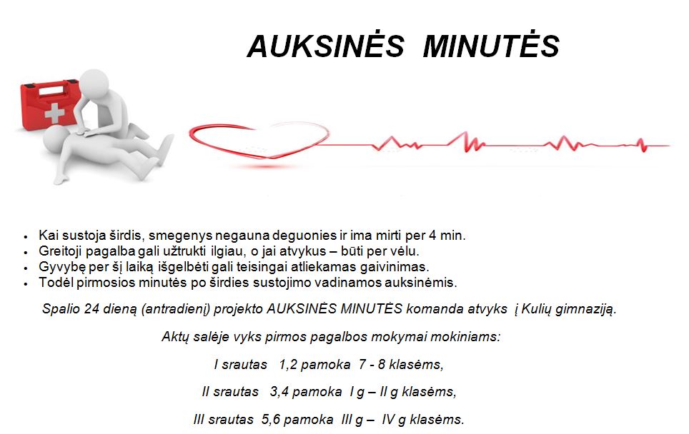 auksines minutes